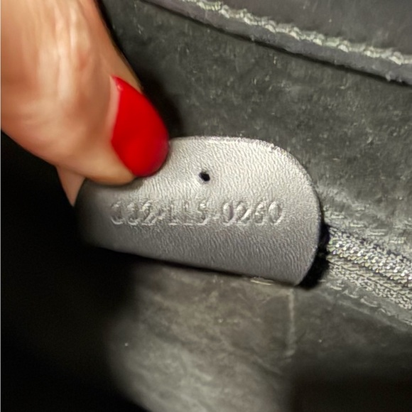 Gucci Diana Black Suede/Leather Bamboo Handle Tote - Vintage - Picture 14 of 15